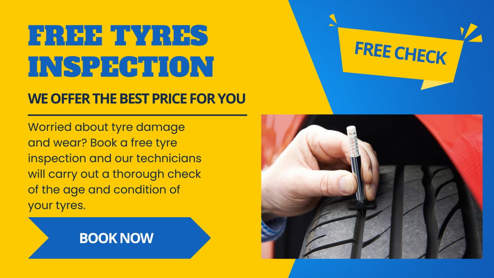 Image for Free Tyre Check