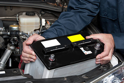 Image of Battery Replacement (Vehicles with Stop/Start System)